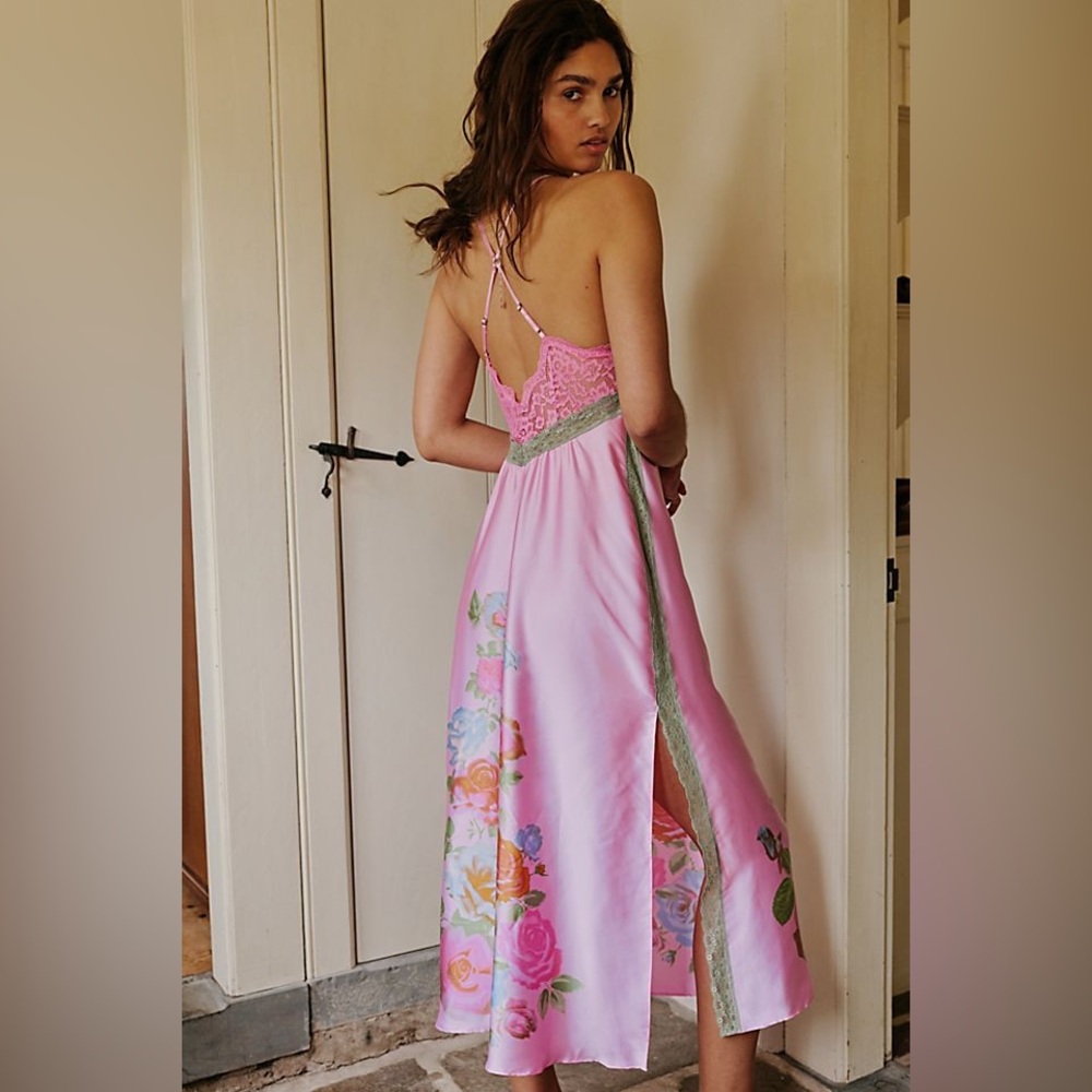 NWT Free People Just Dreamy Maxi Dress - Picture 2 of 15